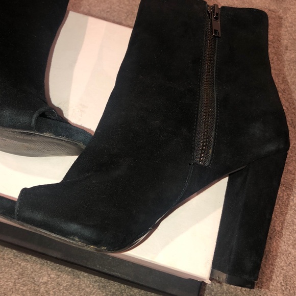 Steve Madden - Open Toe Ankle Boots - Picture 3 of 6
